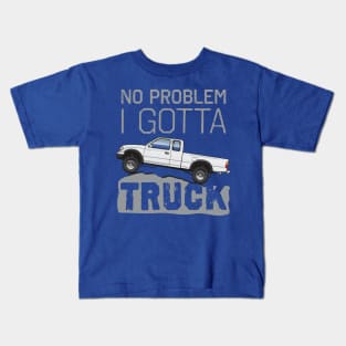 No Problem-White Kids T-Shirt